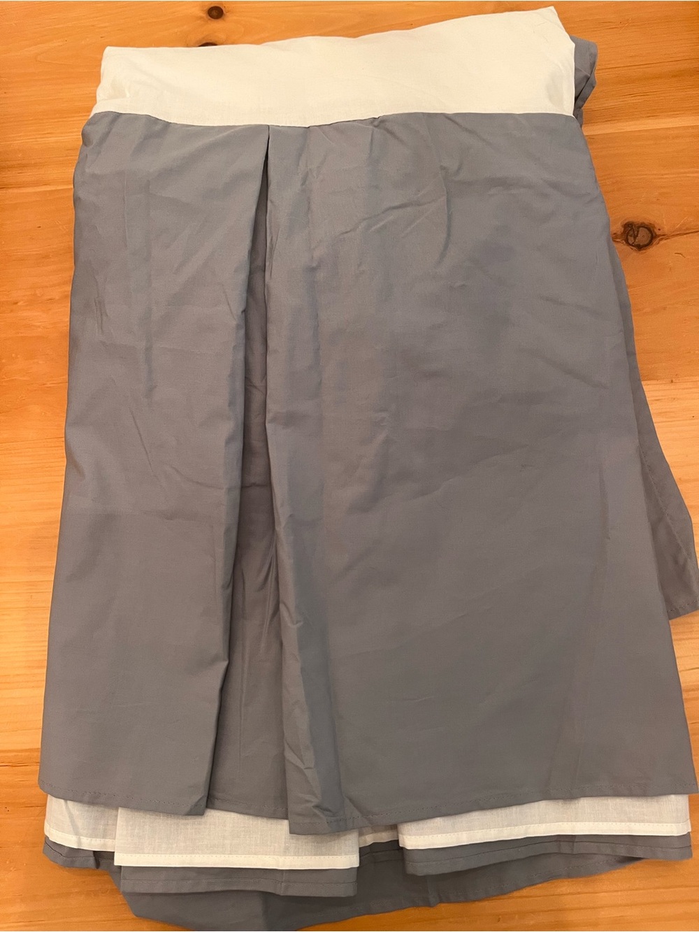 NWOT Calvin Klein Home Queen Bedskirt 18" Long Drop Box Pleats Lined 100% Cotton - Picture 2 of 7